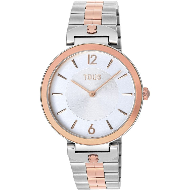 TOUS Rose Gold Two-Tone Analog Watch