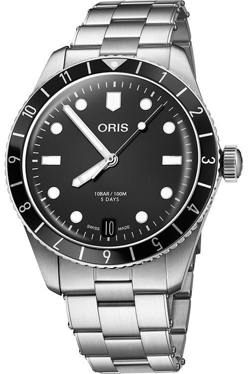 Oris Diver's Automatic Watch, Stainless Steel