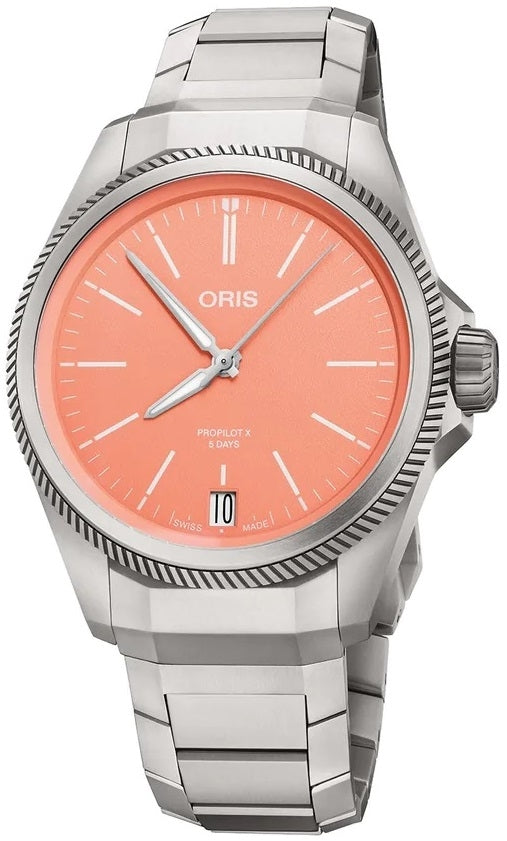 Oris ProPilot X Silver Stainless Steel Watch