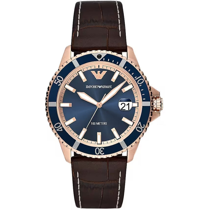 Emporio Armani Rose Gold Analog Watch