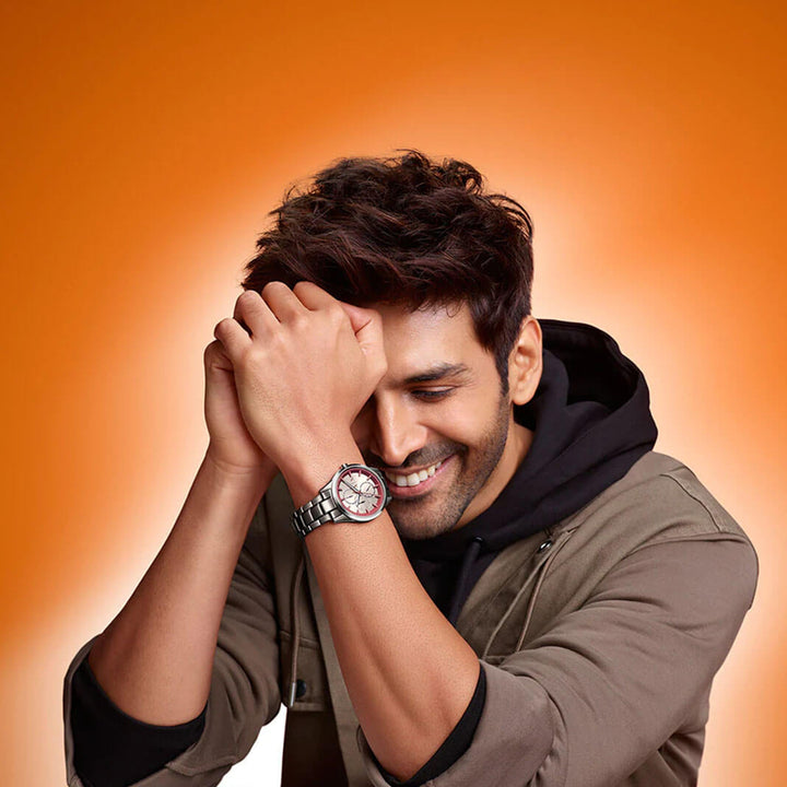 Armani Exchange Silver Chronograph Watch