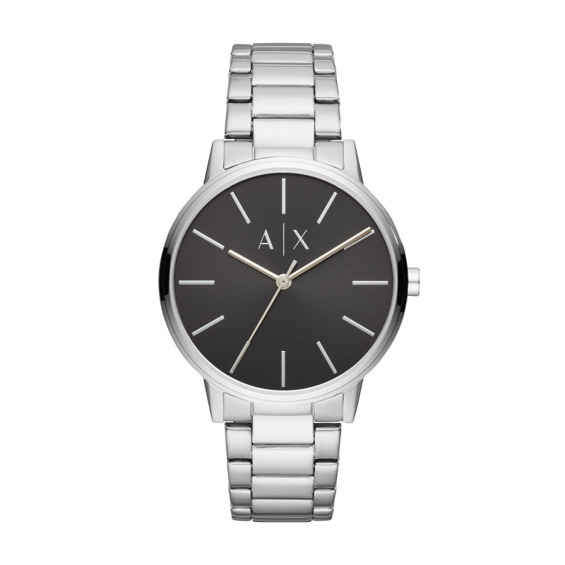 Armani Exchange Silver Stainless Steel Watch
