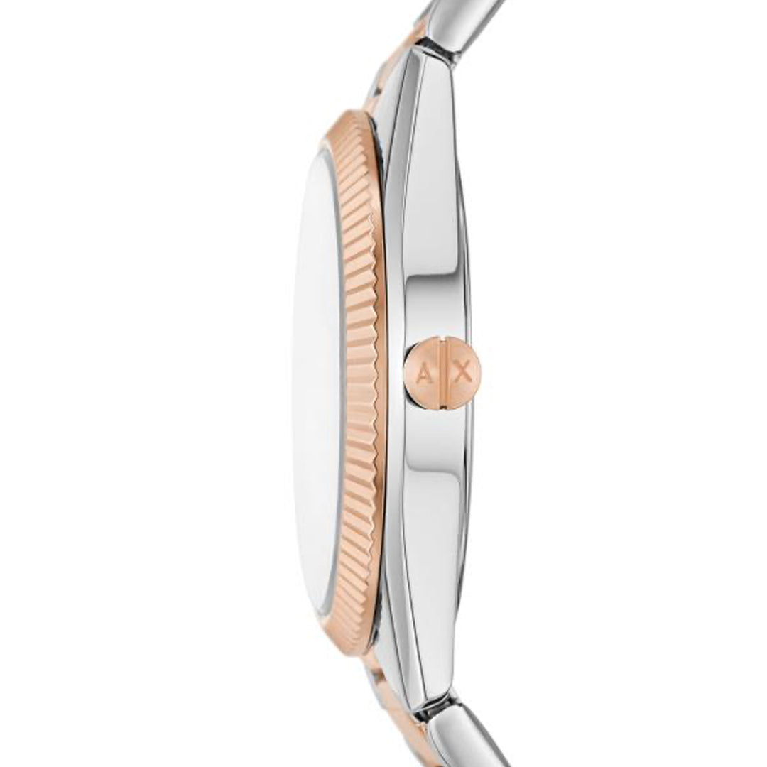 Armani Exchange Rose Gold Chronograph Watch