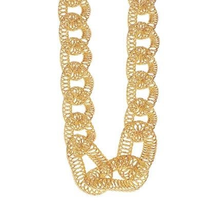 Radiant Gold Chain Necklace with Timeless Elegance