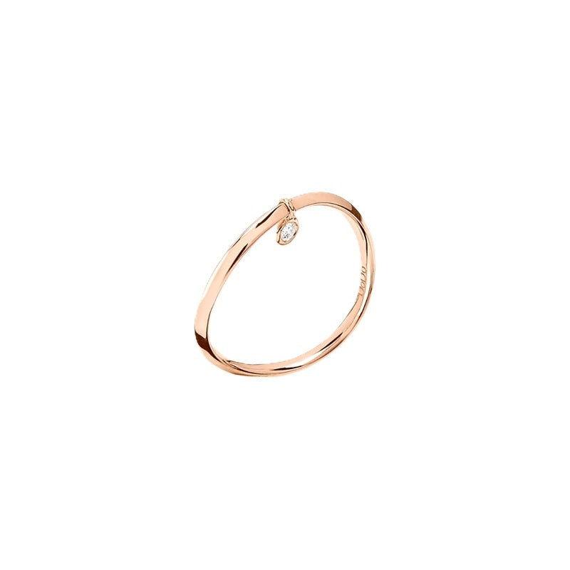 Dodo Rose Gold Diamond Bangle Bracelet