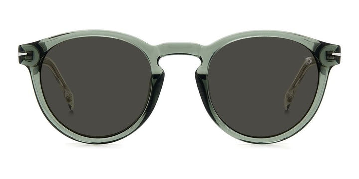 Translucent Grey Acetate Frame with Black Lenses