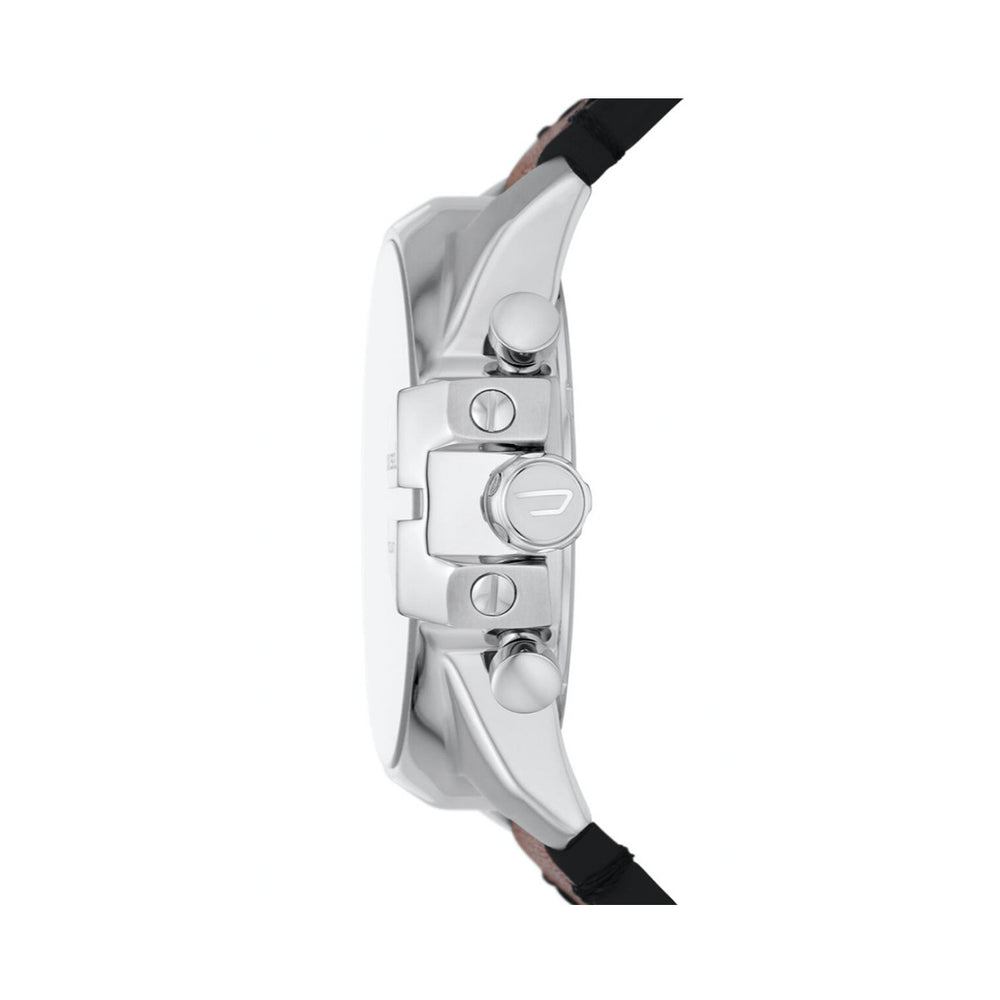 Diesel Chronograph Watch with Leather Strap