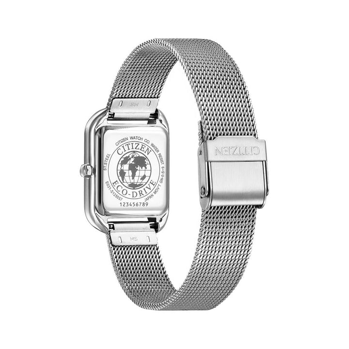 Timeless Silver Elegance with Iridescent Mother-of-Pearl Dial