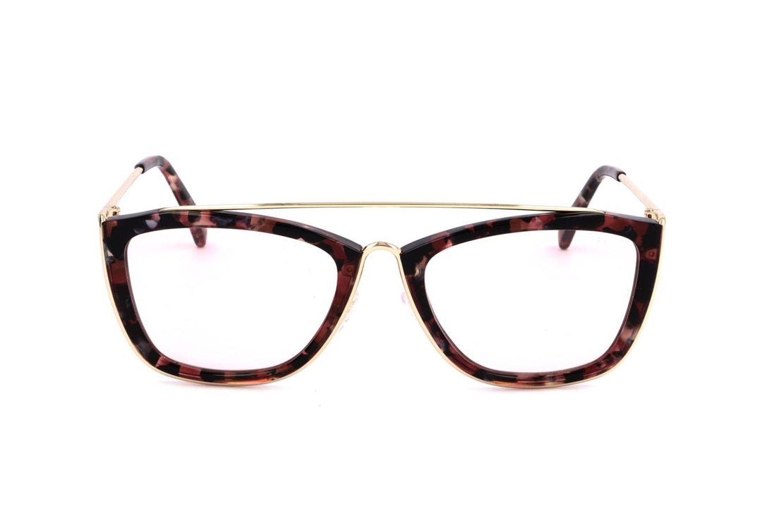 Tortoiseshell Elegance with Pink Lens Radiance