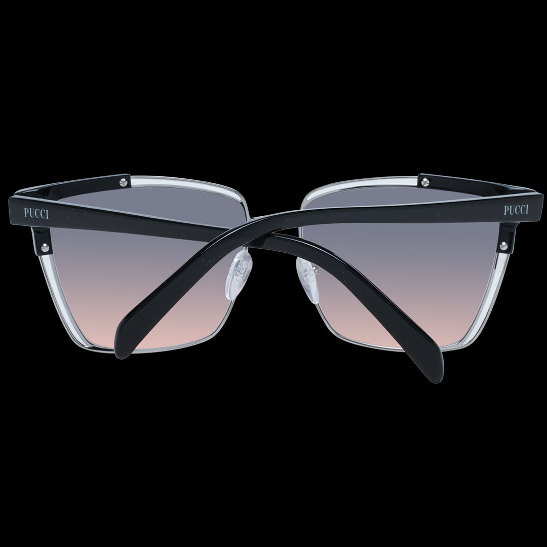 Gradient Elegance in Black Metal Frame