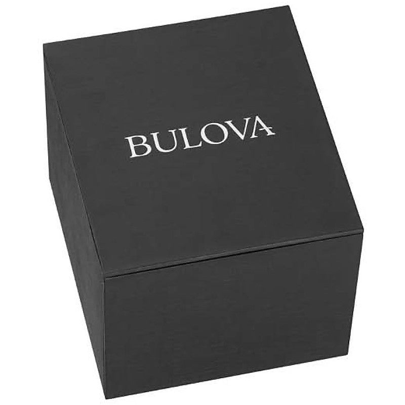 Bulova Silver Stainless Steel Automatic Watch