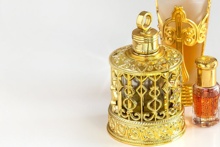 Arabian Perfume: Oud, Perfume Oils and Ornate Bottles