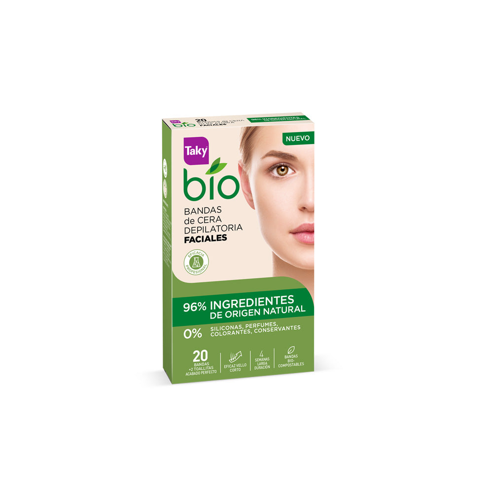 Bio Natural 0% Facial Wax Strips