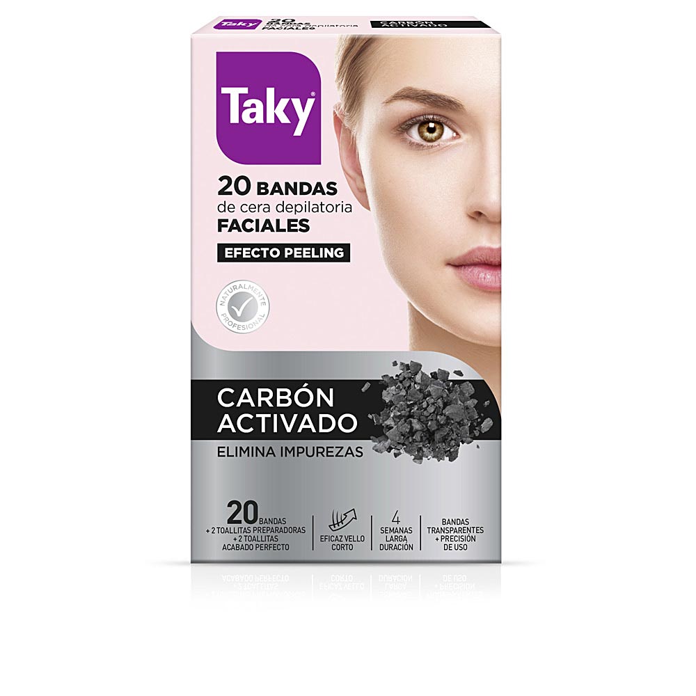 CARBÓN ACTIVADO Hair Removal Strips