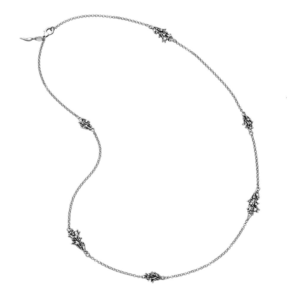 Elegant Silver Link Necklace with Timeless Appeal