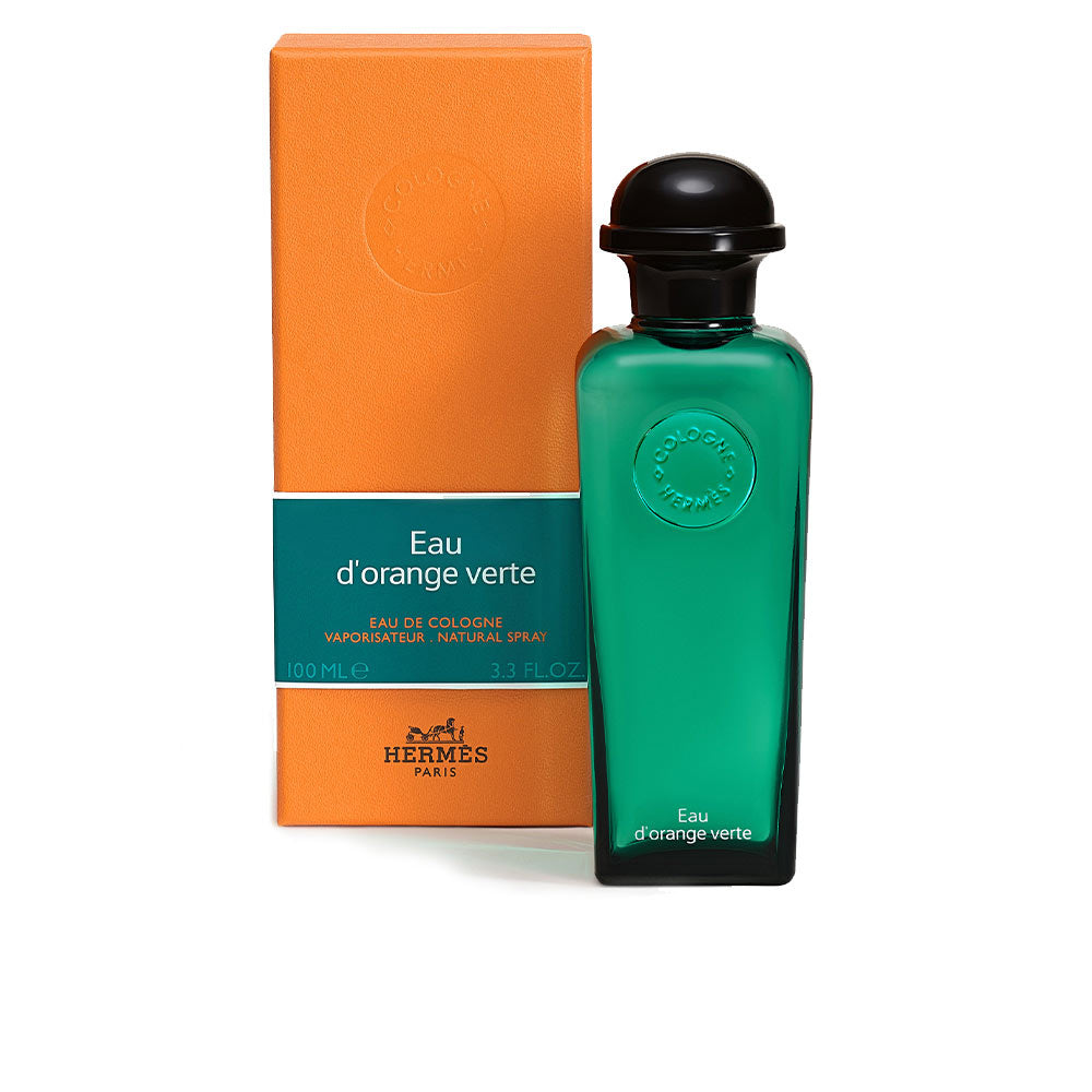 50 ml deep-green lantern bottle of citrus-mint Eau de Cologne, Unisex