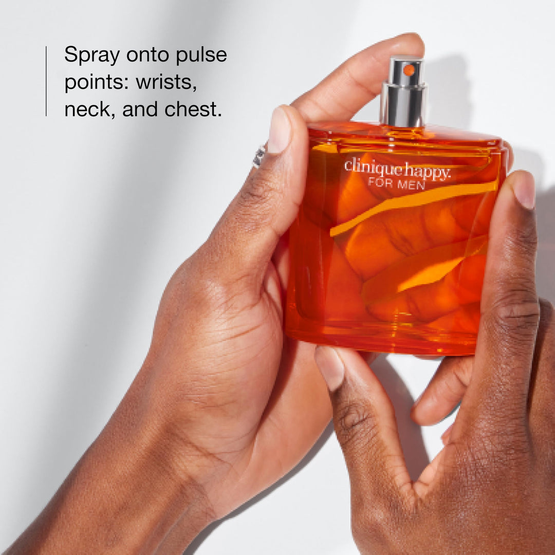 100 ml citrus aromatic cologne spray in clear bottle for Man