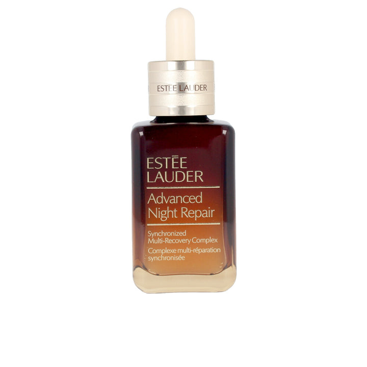 50 ml glass serum bottle with dispenser; clear liquid, hyaluronic peptide formula