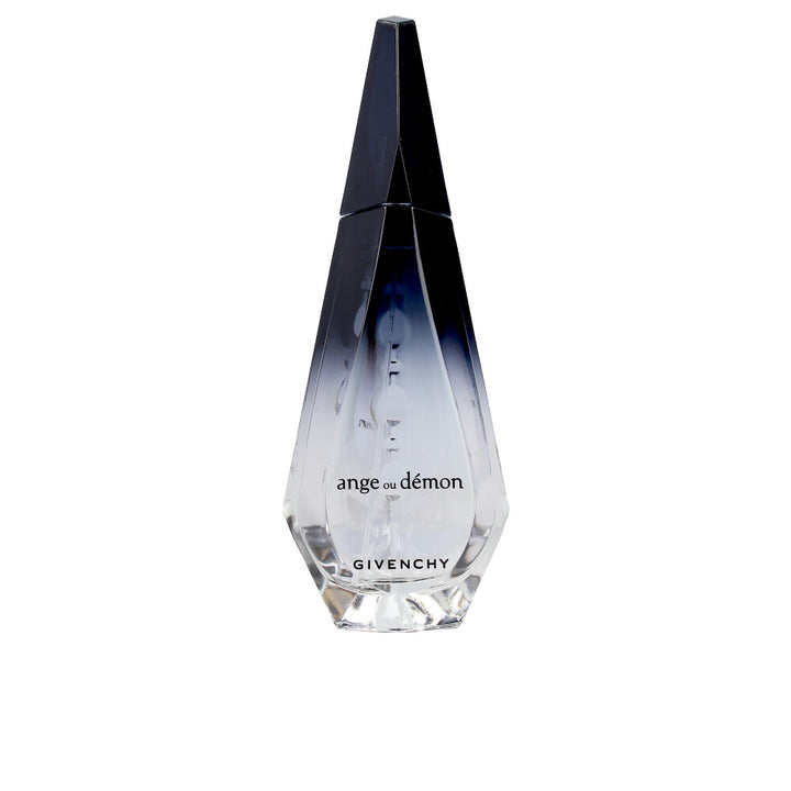 100 ml glass drop perfume bottle, black gradient to clear, oriental floral scent