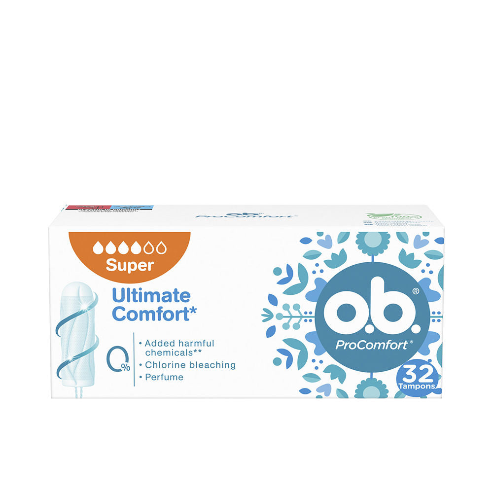 O.B. PROCOMFORT Tampons, 32-Pack