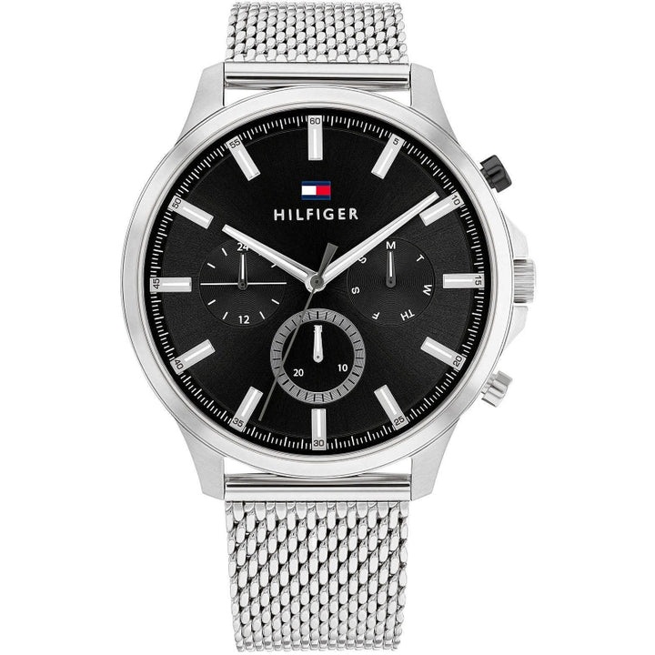 Timeless Precision Mesh Chronograph