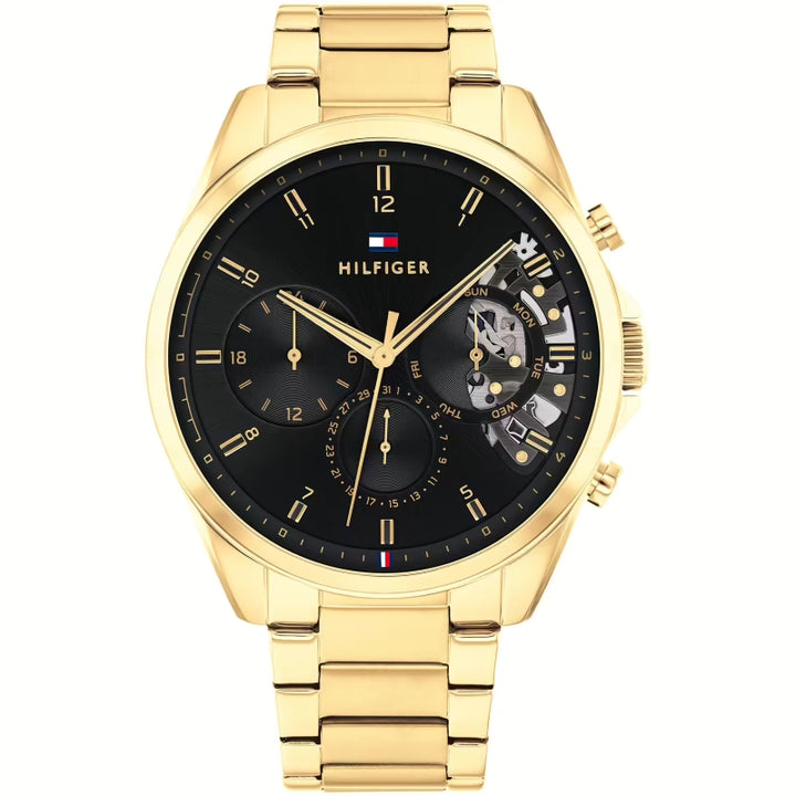 Tommy Hilfiger Gold-Tone Chronograph Watch