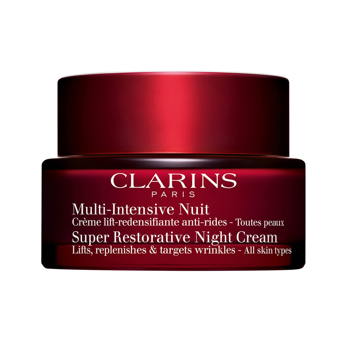 50 ml jar of nightly redensifying brightening cream for Women, rich cream texture