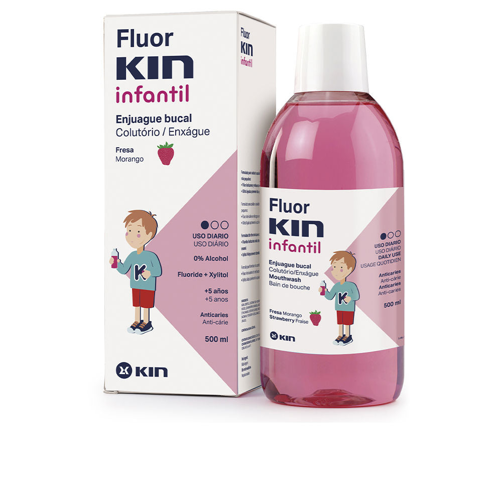 Bottle of Kin Fluorkin children&