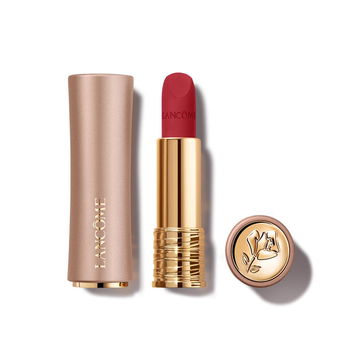 Rose-gold cased matte lipstick, 3.4 g, silky finish, Unisex