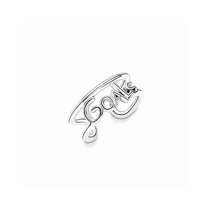 Sleek Modern Silver Band with Subtle Shine