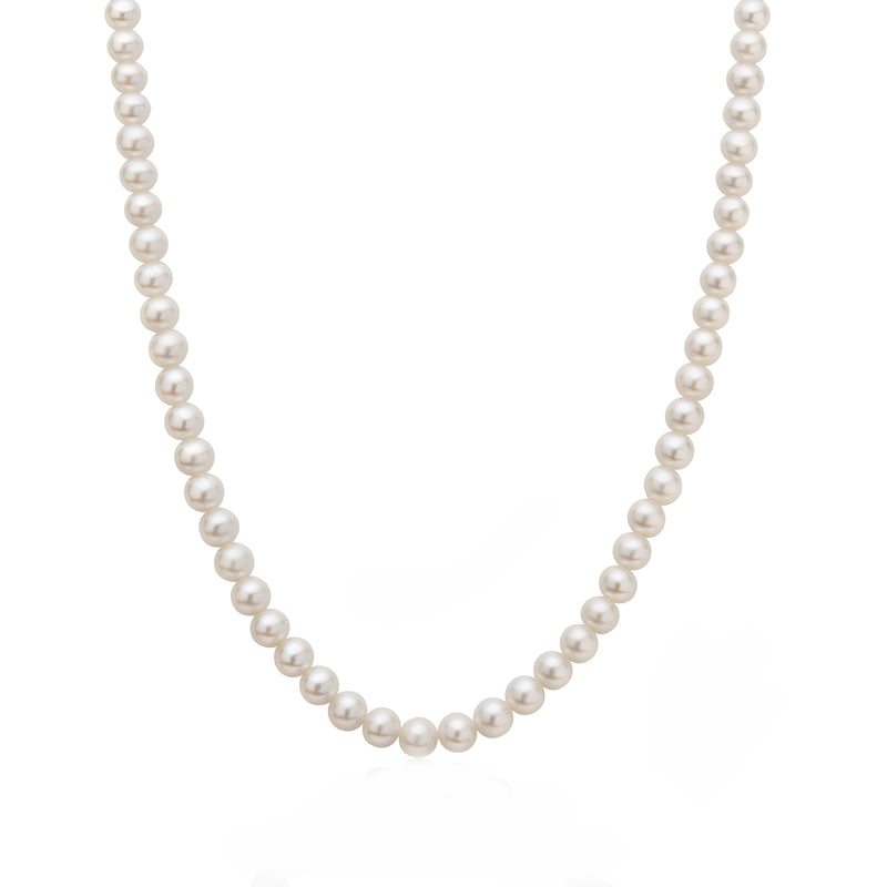 Timeless Elegance Pearl Strand with Classic White Luster