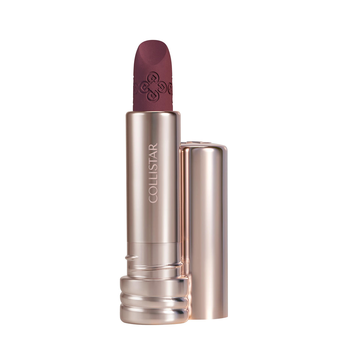 Rubino Rosso velvet lip colour stick, deep garnet shade, 3.5 g, matte finish