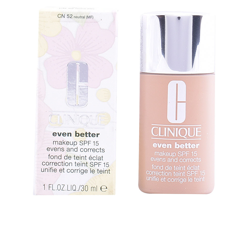30 ml bottle of light beige fluid foundation, pump dispenser, CN28 ivory shade