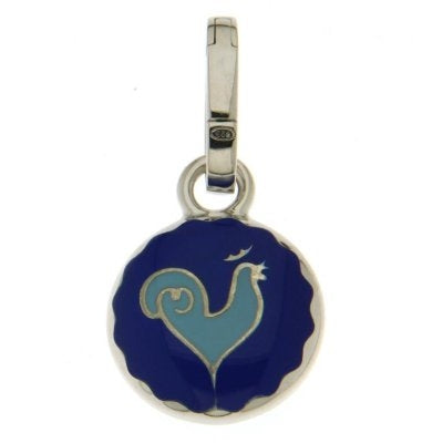 Celestial Blue Enamel Charm Pendant
