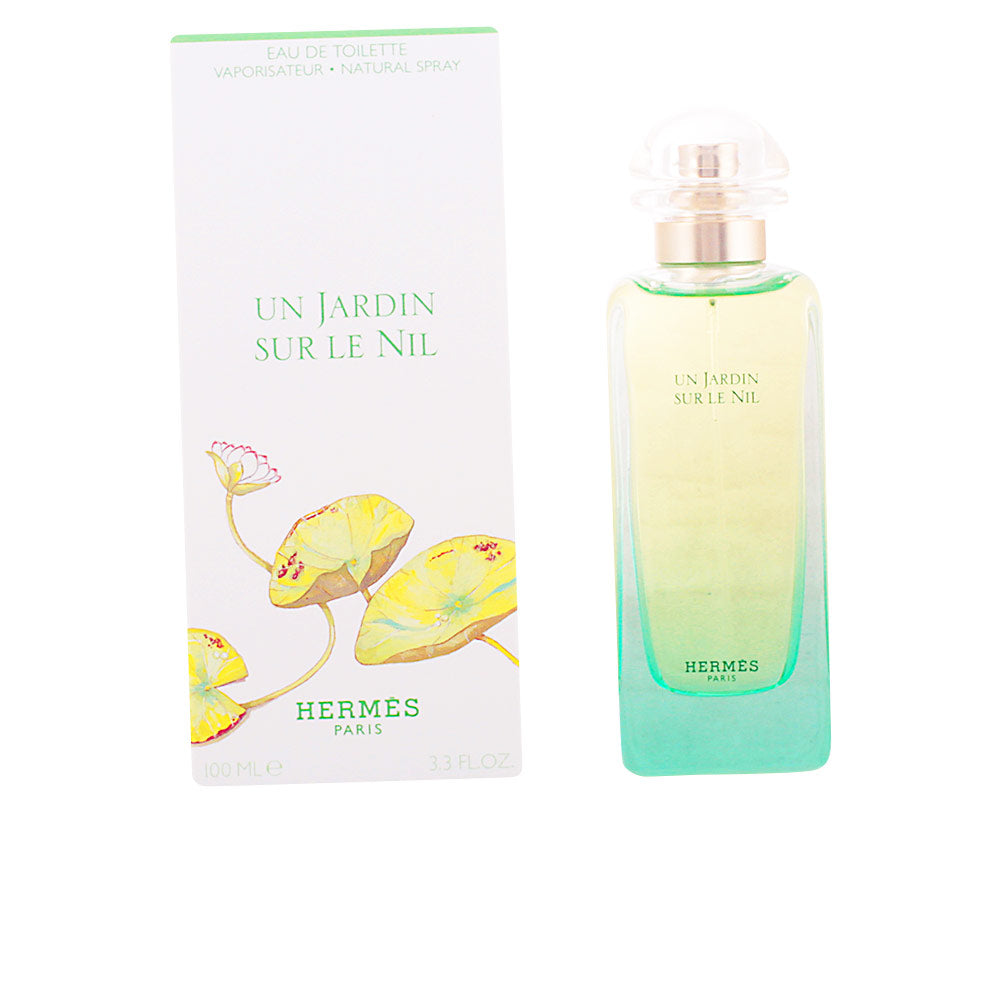 30 ml green-gradient glass bottle of Un Jardin sur le Nil eau de toilette