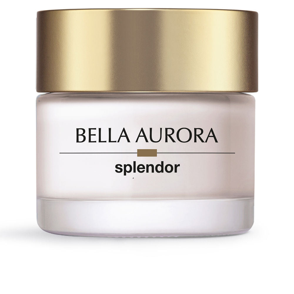 Bella Aurora Splendor 10 SPF 20 sunscreen bottle on neutral background