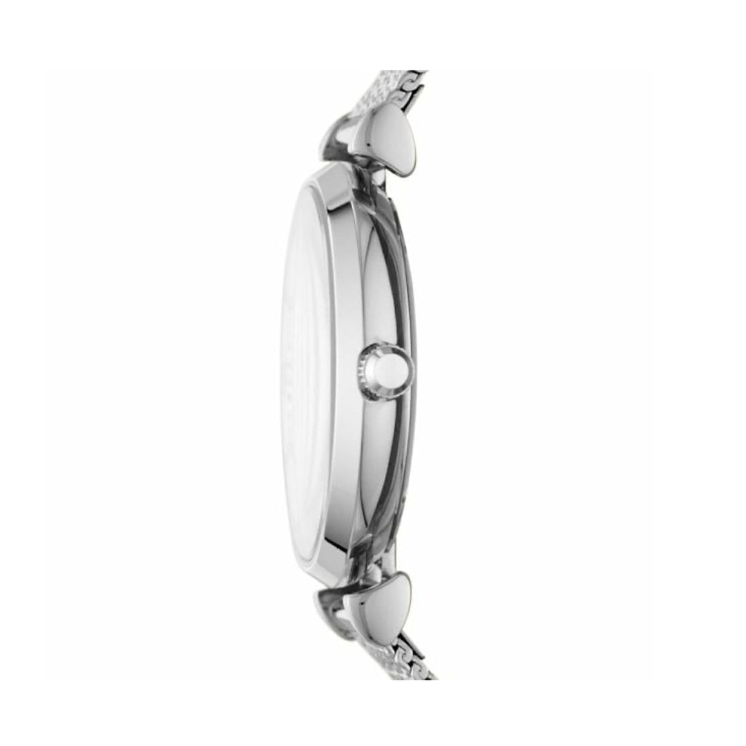 Emporio Armani Silver Mesh Analog Watch