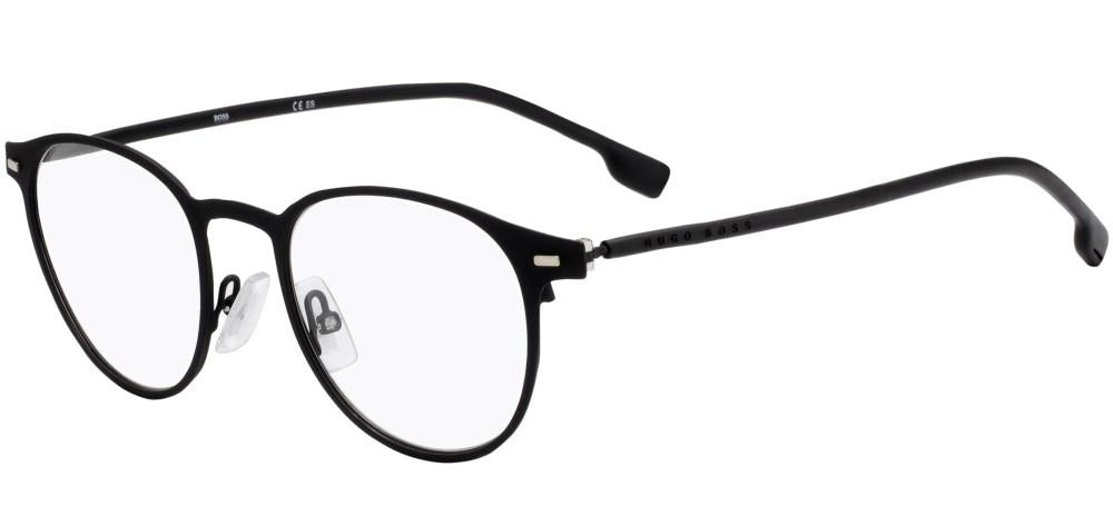 Timeless Black Stainless Steel Eyeglasses