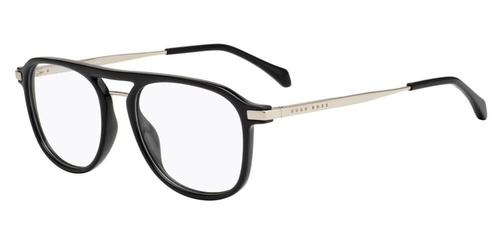 Timeless Black and Silver Acetate Frame