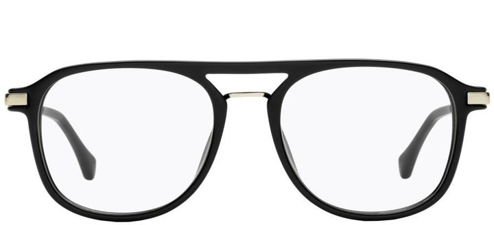 Timeless Black and Silver Acetate Frame
