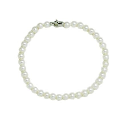 Timeless Radiance Pearl Strand with Silver Clasp