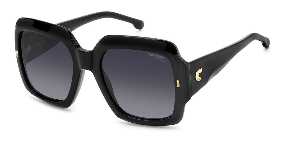 Bold Square Acetate Sunglasses with Gradient Lenses