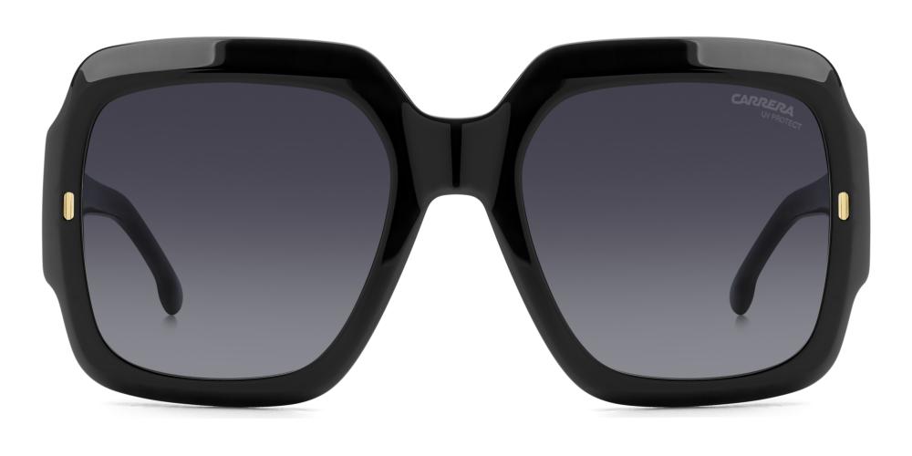 Bold Square Acetate Sunglasses with Gradient Lenses