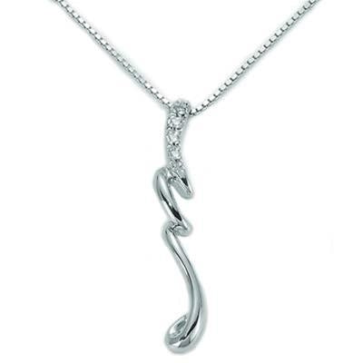 Radiant Minimalist Silver Pendant Necklace