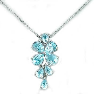 Celestial Blue Elegance Pendant