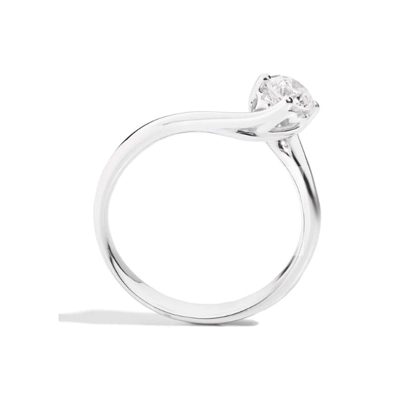 Recarlo Platinum and Diamond Engagement Ring