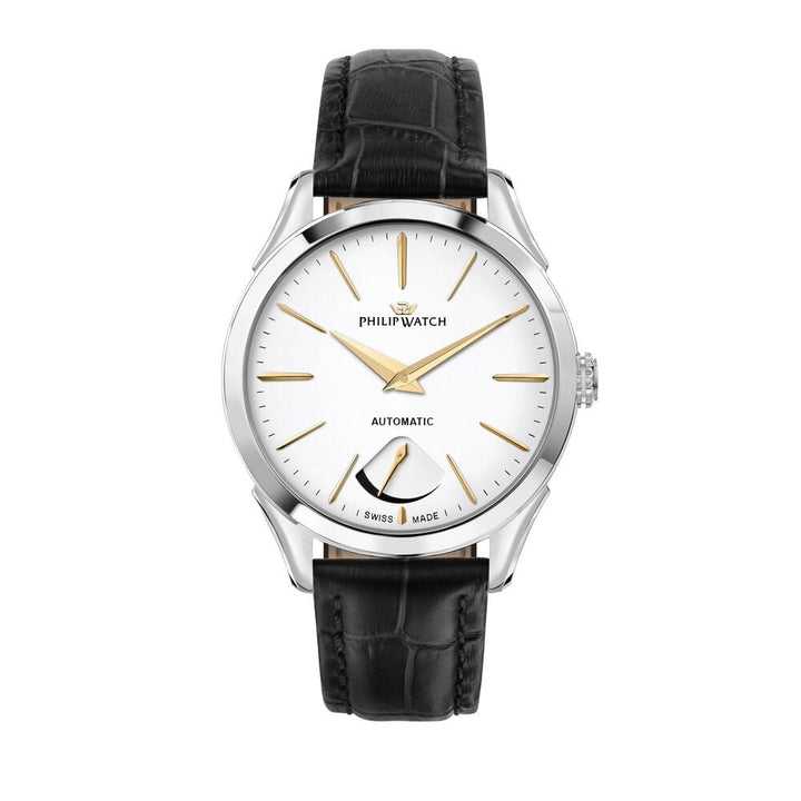 Philip Watch Automatic Swiss Timepiece, Leather Strap