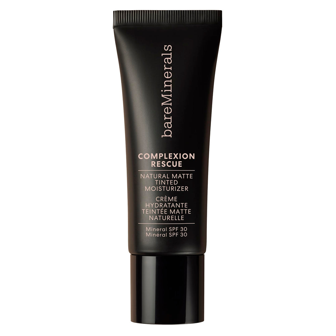 35 ml tube of tinted mineral hydrating cream in Terra shade, matte finish