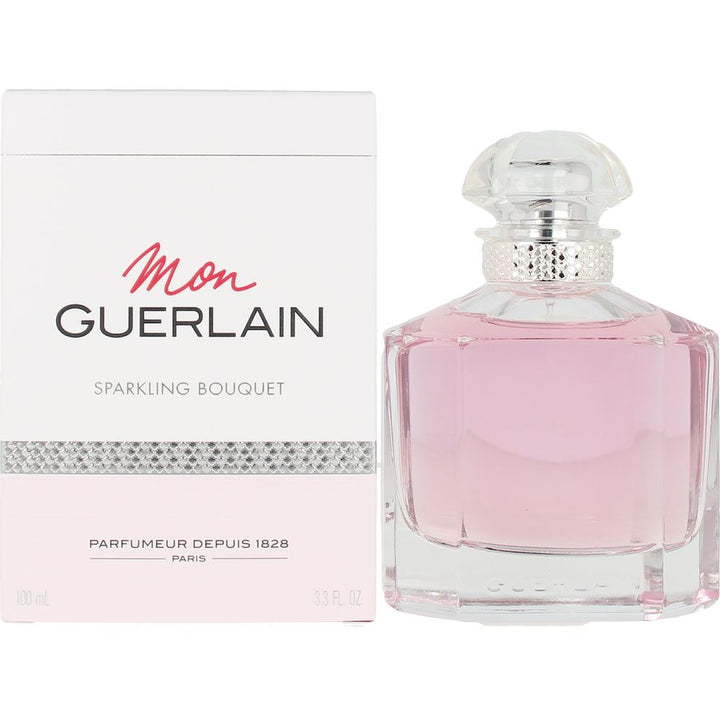 Crystal Quadrilobé flacon with gilded collar; 50 ml amber floral perfume for Women