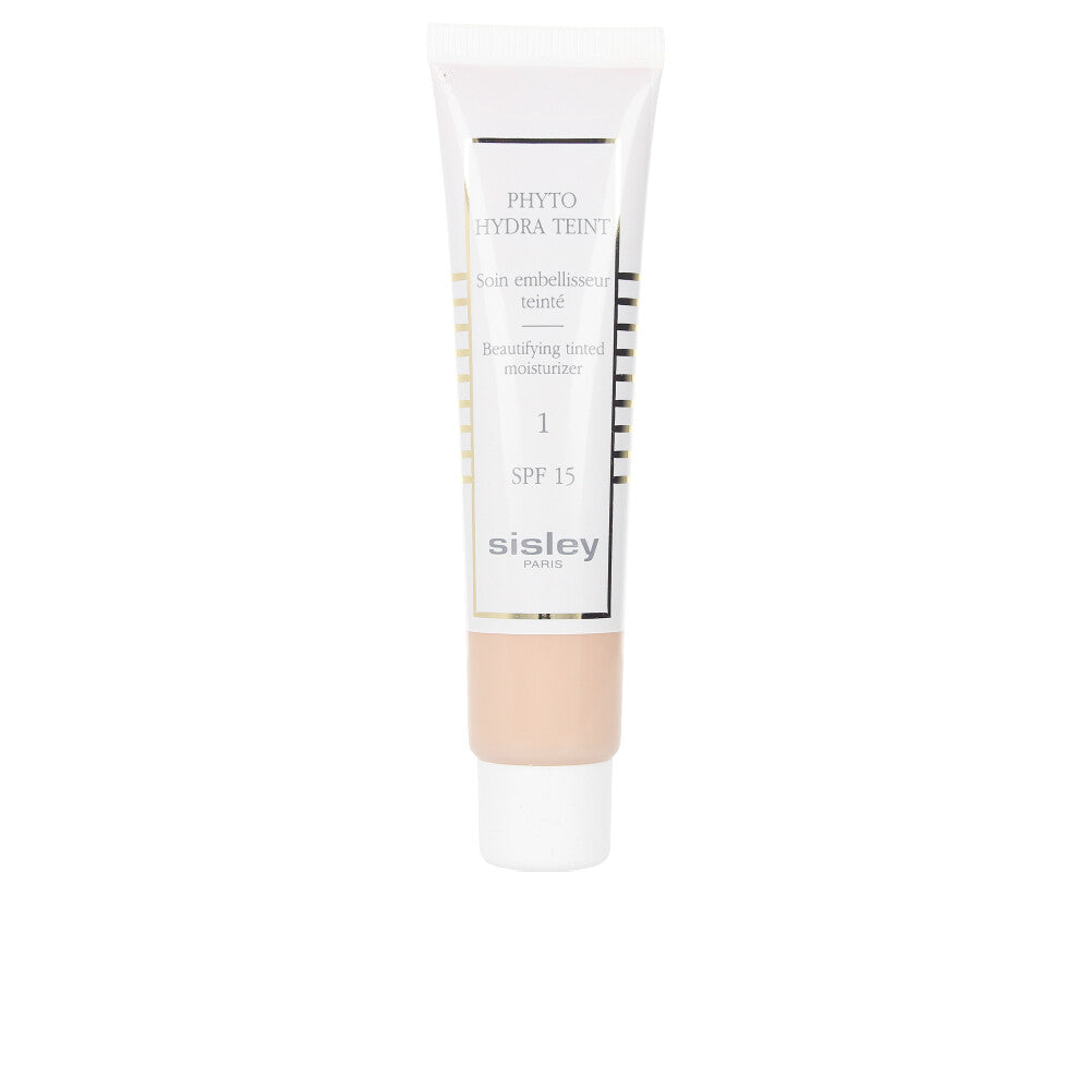 40 ml tinted hydrating treatment with SPF 15, light opal shade, pump bottle